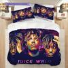Juice Wrld Celebration Life Music Bedding 1 Duvet Cover 2 Pillowcase Without Core Duvet Cover And Pillowcase Christmas Birthday Gift
