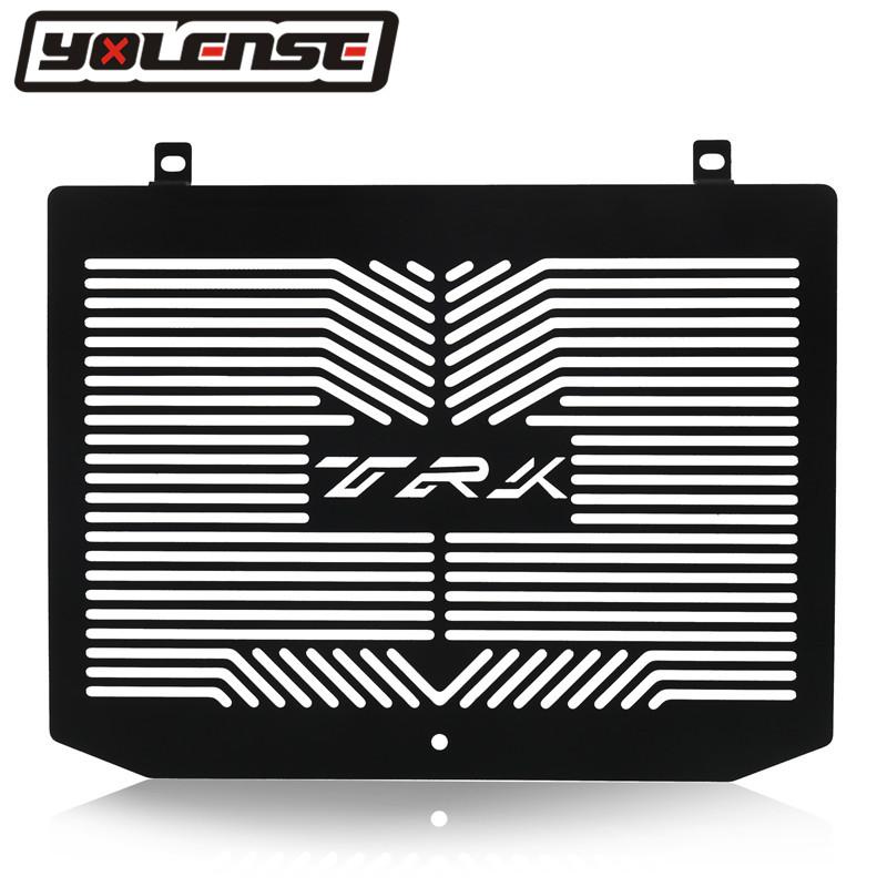 Motorcycle Accessories Stainless Steel Radiator Guard Protector Grille Grill Cover For Benelli TRK 502 502X TRK502 2017-