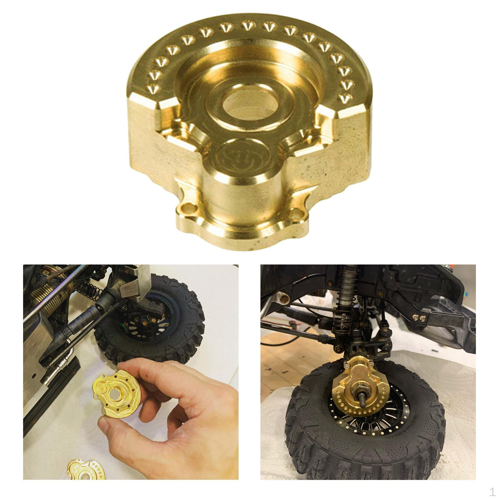 

Металевий латунний важільний вантаж для коліс RC підходить для гусеничного автомобіля 6 4