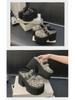 Women's Outdoor Platform Waterproof Slip-Ons - 11CM Heel, Large Size 2025 Summer Collection