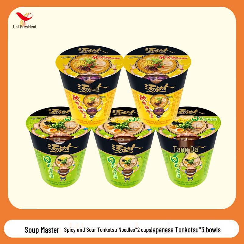 Uni-President Tang Daren Instant Noodle Mixed Pack