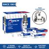 4pcs TORCH F5TC Generic Plug (Integrated Terminal) Replacement NGK [2140] BP5ES Spark Plug, CHAMPION