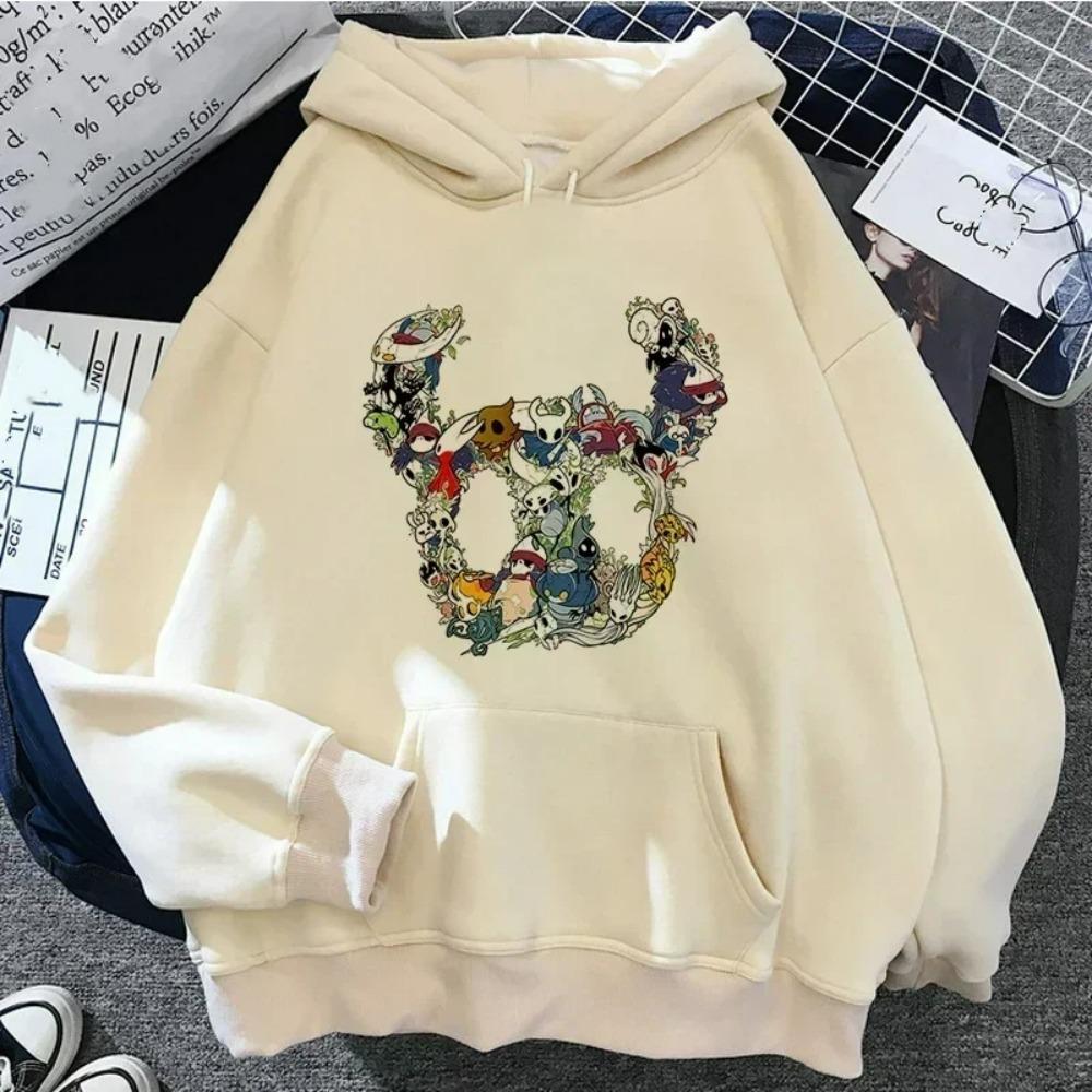 Hollow Knight Print Kapuzenpullover Herren Damen Mode Oversized Langarm Pullover Kinder Kapuzenpullover Sweatshirt
