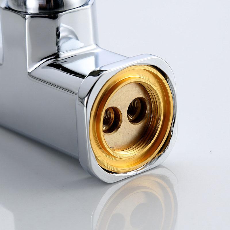 360° Rotation Basin Faucet Brass Hot And Cold Water Mixer Tap Silver Kitchen Sink Faucet With Filter Mouthwash Function