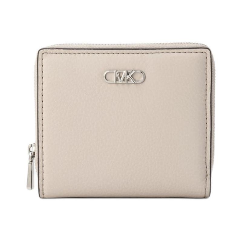 MICHAEL KORS Empire Logo Cow Leather Wallet Small Women s Beige бежевый