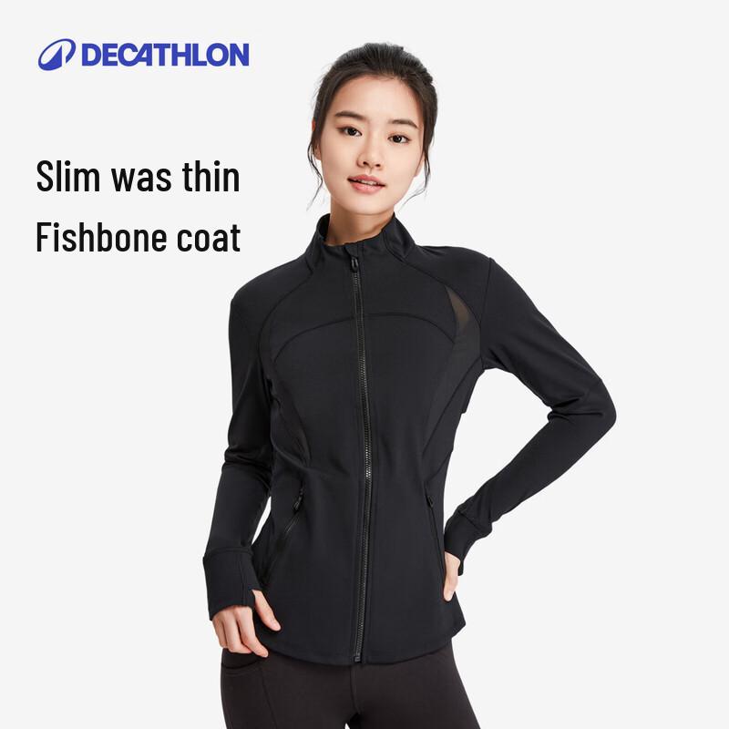 Decathlon Women's Slim-Fit Yoga & Fitness Jacket
