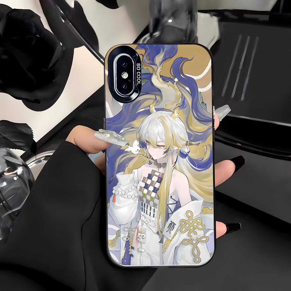 Arknights Suzie Yeung Handyhülle Für IPhone 17 Air 16 E 15 14 Plus 13 12 11 Pro Max Farbige Silberne Abdeckung
