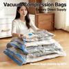Vacuum Compression Storage Bag for Clothes and Quilts - 3D Travel Space Saver