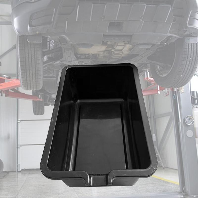 6L Car Oil Drain Pan Leakproof Oil Collection Tray for Truck Engine Part Cleaning Garage Workshop Tool