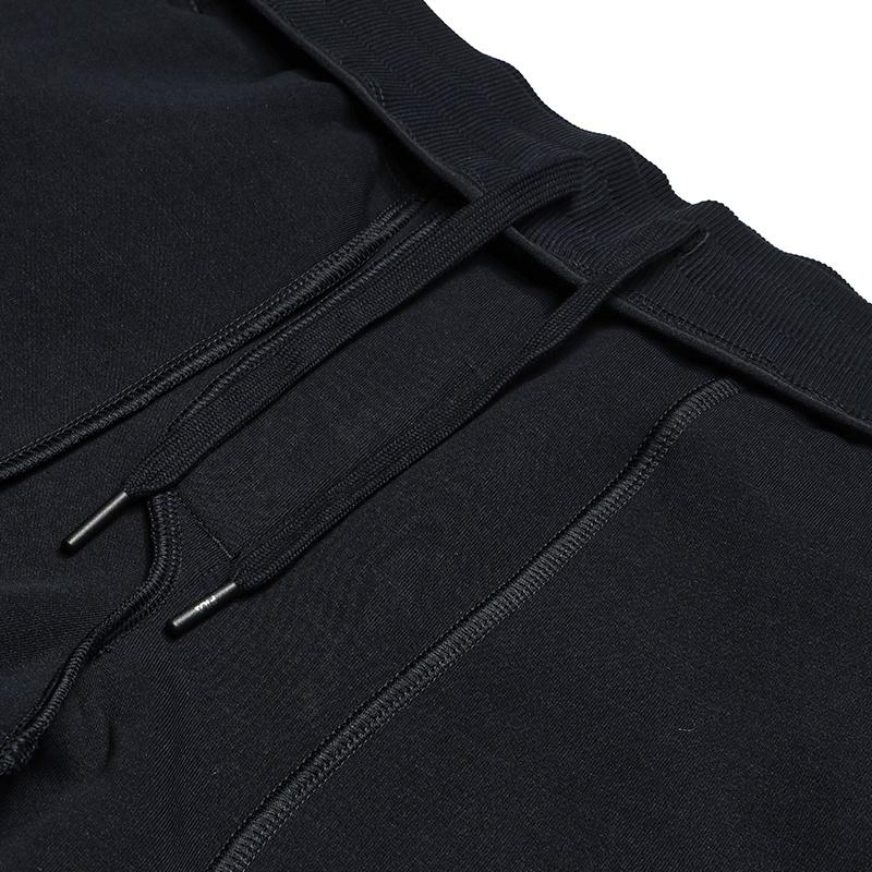 FILA Heritage Fashion Simple Solid Classic Versatile Trendy Comfortable Sports Knit Casual Pants Men bottoms Legendary-Blue F11M548602FNV