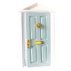 Wooden Entryway Door for 1:12 Scale Dollhouse