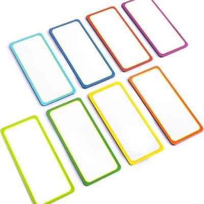 27pcs Dry Erase Magnetic Labels Reusable Color Magnetic Tags  Fridge Classroom Office