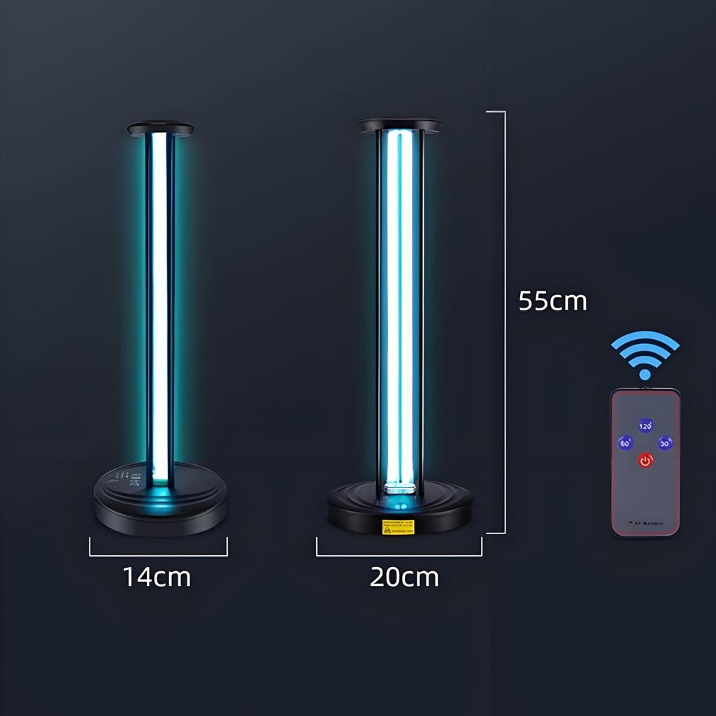 65W/100W UV Light Sterilizer Household Ultraviolet Germicidal Lamp Portable UV Disinfection & Sterilization Ozone Lamp