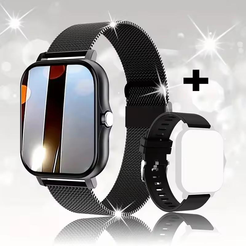 6 New 1.83-inch Smartwatch Call Notifications Sleep Monitoring Activity Tracking Smart Watch Compatible with Android and iOS