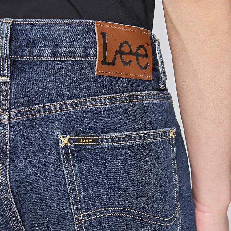 Lee Jeans Men's Dark Blue Moderate Straight Fit Pants LMB251753203487A02983