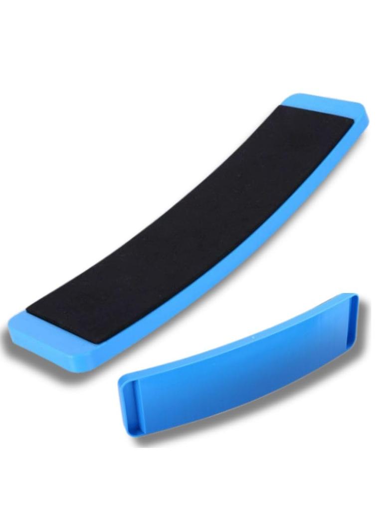 Turn Board for and Improved Ballroom Dance and Figure Skating Pirouettes, Ballet, Spinning, Turns, Jumps, (Light Blue)