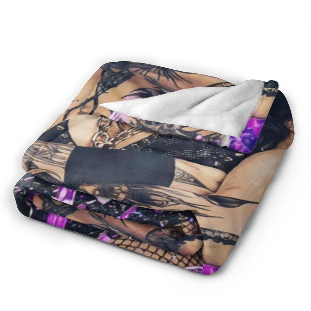 Rhea Ripley Wrestler Plüschdecke Kind Flanell Bettwäsche Überwürfe Für Schlafzimmer Super Weich Maßgeschneiderte Qualität Tagesdecke Geschenkidee