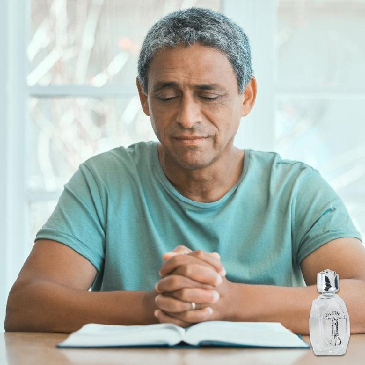 6 st heligtvattenskärl Glasflaskor med korkar Återanvändbara Dopaccessoarer för Kyrklig Händelse Eteroljedispensrar