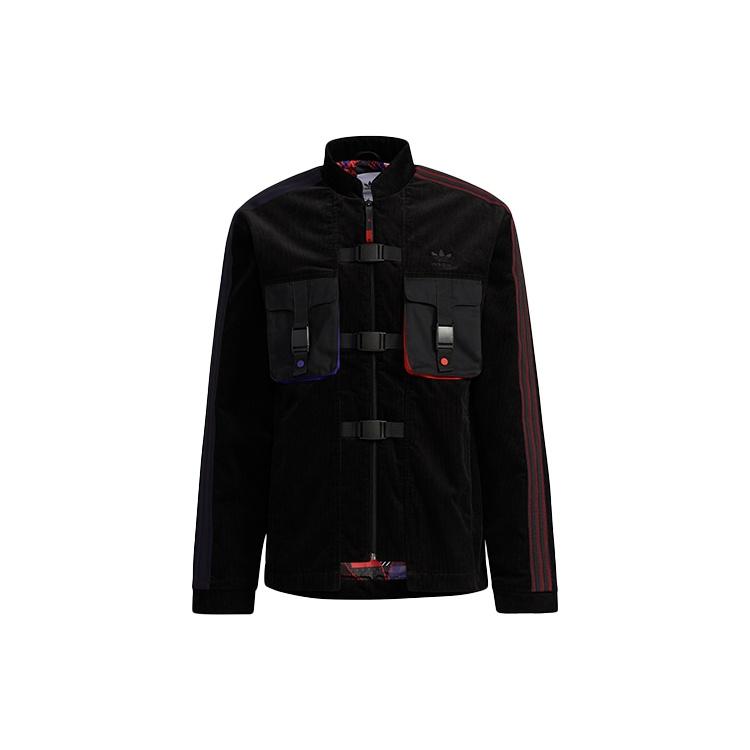 adidas originals Men s Cny Coach Jacket Black GN5444 S