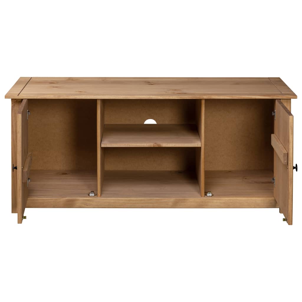 TV Cabinet 120 x 40 x 50 cm Solid Wood Panama Pine