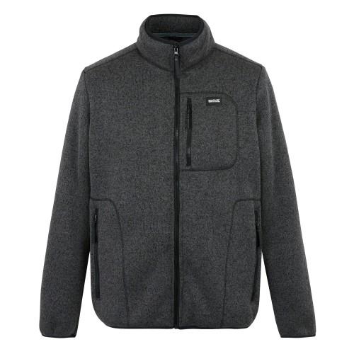 Regatta Mens Barlee Marl Full Zip Fleece Jacket