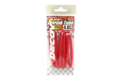 Decoy צינור טרמופלסטי מתכווץ בחום T-3 אדום מידה 4.0 מ"מ (5137)