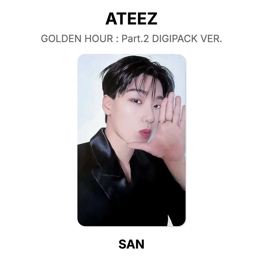ATEEZ GOLDEN HOUR : Part.2 DIGIPACK VER. Official Photocard