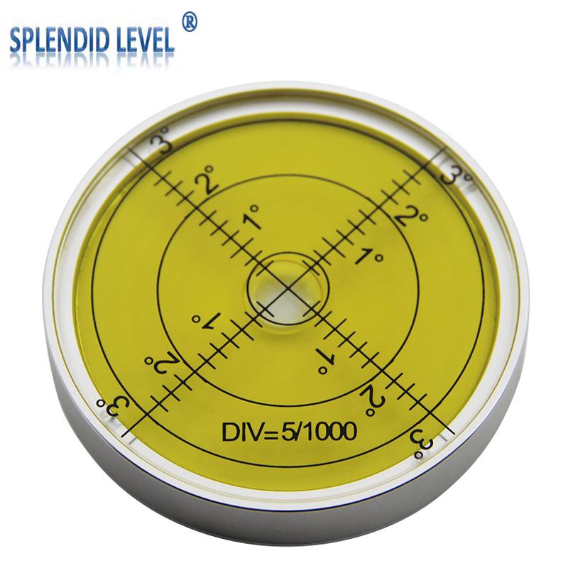 High-Precision Portable Magnetic Level: 9P1E Metal Magnetic Disc with Horizontal Bubble, 15 Min Sensitivity.