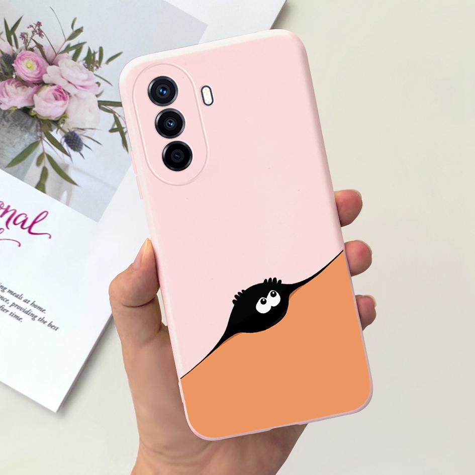 For Huawei Nova Y70 Plus Case Nova Y70 4G Phone Cover Cute Astronaut Cartoon Soft Silicone Funda For Huawei Nova Y70Plus Capinha