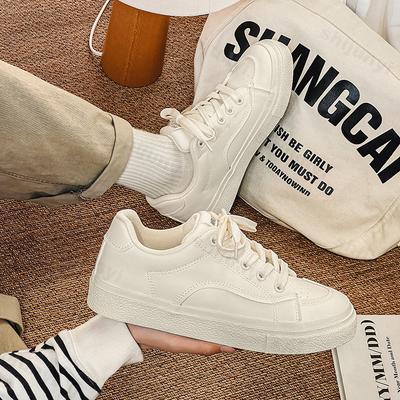 Lightweight Men's Board Shoes 2026 Spring Autumn New Outdoor Non Slip Trend Flats Comfortable Lace Up Casual Platform Sneakers