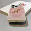 Cute Brown Deer Design Phone Case For Xiaomi 14T 13T Pro 11 Lite 5G NE POCO F7 F6 X7 X6 X5 M6 Pro 4G Soft Silicone Matte Cover