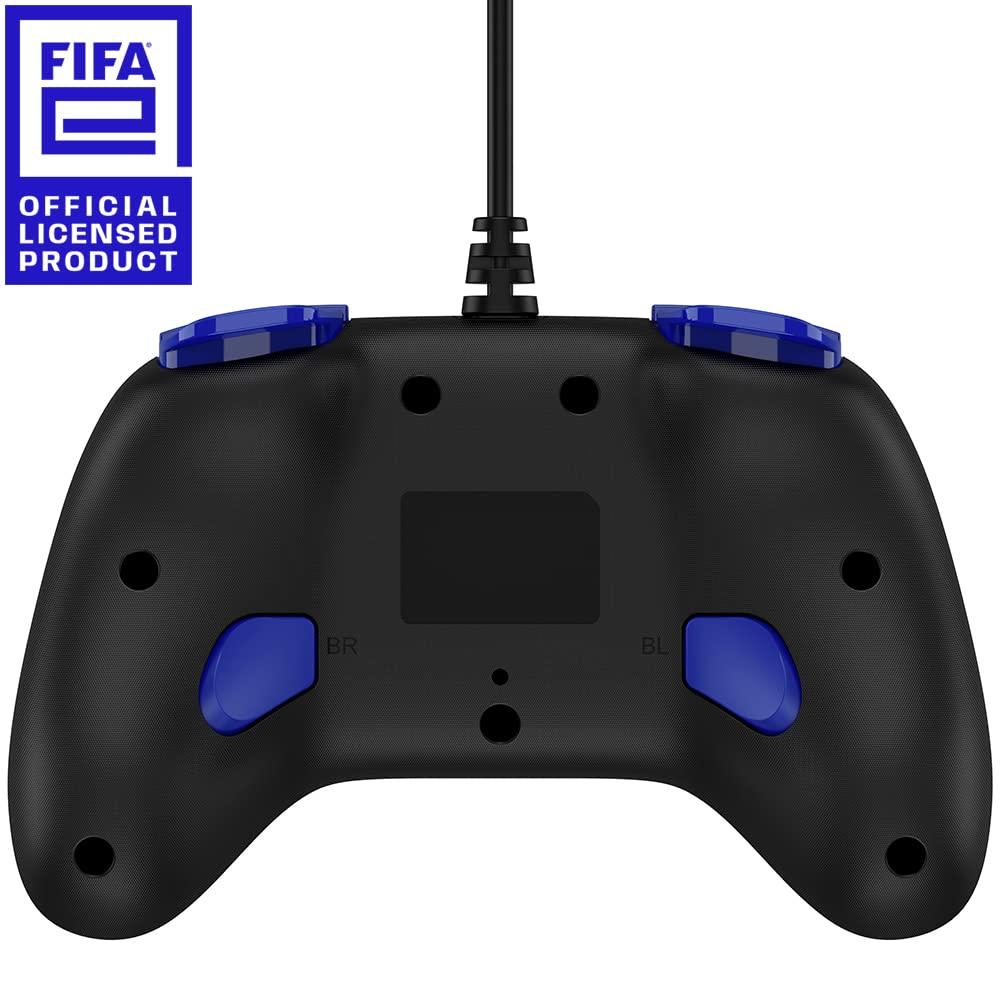 [FIFAe Officially Licensed Product] FIFAe Wired Controller (for SWITCH/PC) Black - Switch