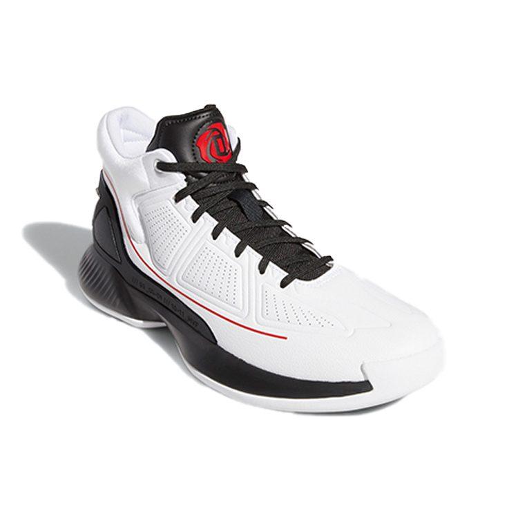 D Rose 10 Adidas 'Weiß Schwarz Rot' EH2369