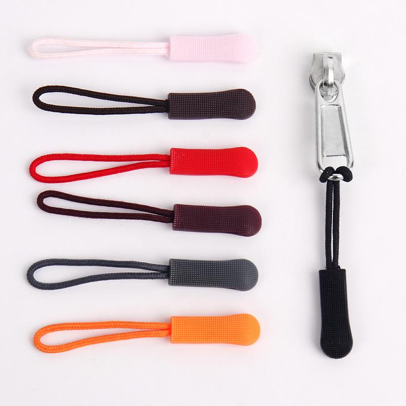 Zipper Puller and Tail Rope: Anti-Slip Nylon Accessories for Bags, Clothes, and Backpacks