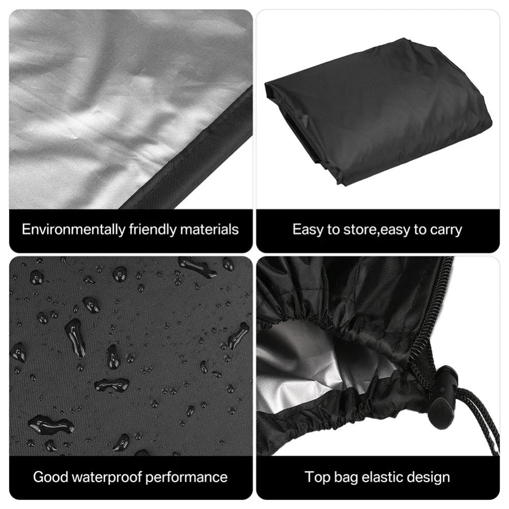 Waterproof Heavy Duty Patio Hanging Egg Chair Cover Single/Double Seat Cocoon Swing Chair Protector Garden Dust Cover