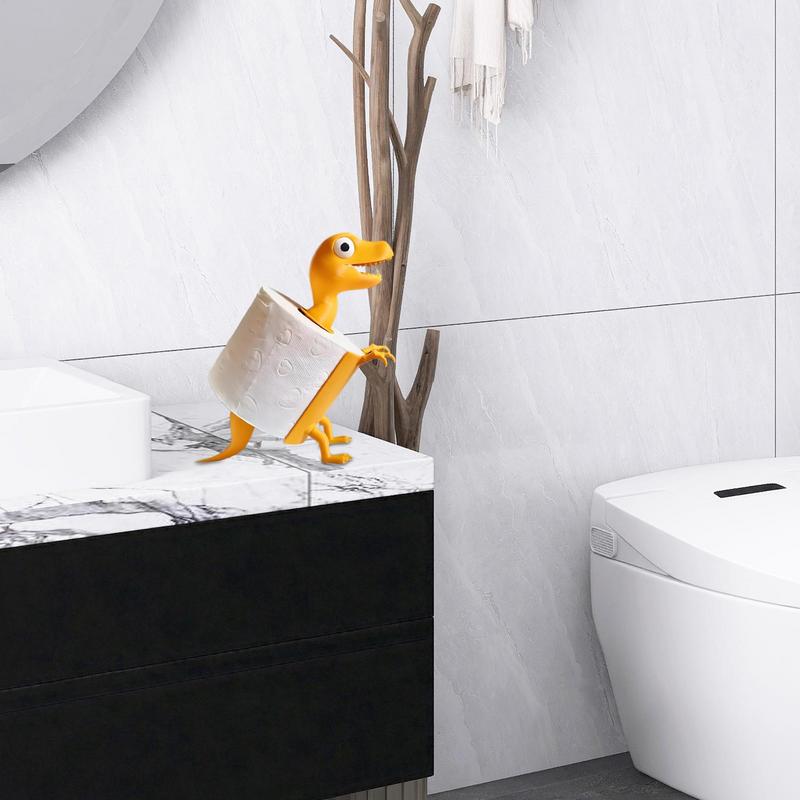Dinosaur toilet paper holder 3D printed Tissue Roll Shelf paper towel storage rack Roll paper organizer for bathroom decoration