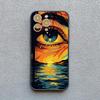 Art Painting Portrait Close-up Phone Case For iPhone 16 13 11 12 14 15 Pro Max Mini XR XS X 15 14 7 8 Plus SE2 Back Cover Funda