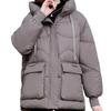 Winter Coat Women Women's Coat 2026 New Hooded Pocket Style Large Loose Coat Winter Down Coat