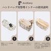 ArcDiary Organizer with Bottom Zipper and and Easy to Suitable for a variety of bags void or Bag-in-Bag Plate, Closure, Handle. Lightweight,