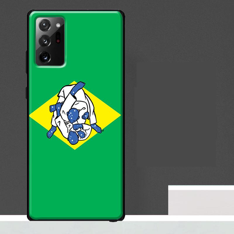 

BJJ Brazilian Jiu Jitsu Case For Samsung Galaxy S25 Ultra S23 S22 S21 S24 Ultra S9 S10 S20 Plus S25 FE Phone Cover Galaxy S9 Plus