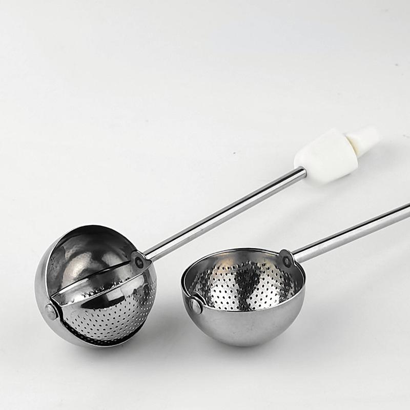 304 Stainless Steel Rotating Tea Infuser Ball - Portable Tea Filter & Strainer