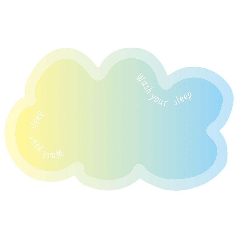 Lovely Cloud Absorbent Mat Floor Mat Absorbent Toilet Entry Mat Foot Mat Quick Dry Bathroom Non-slip Mat Dirt Resistant Wear Mat