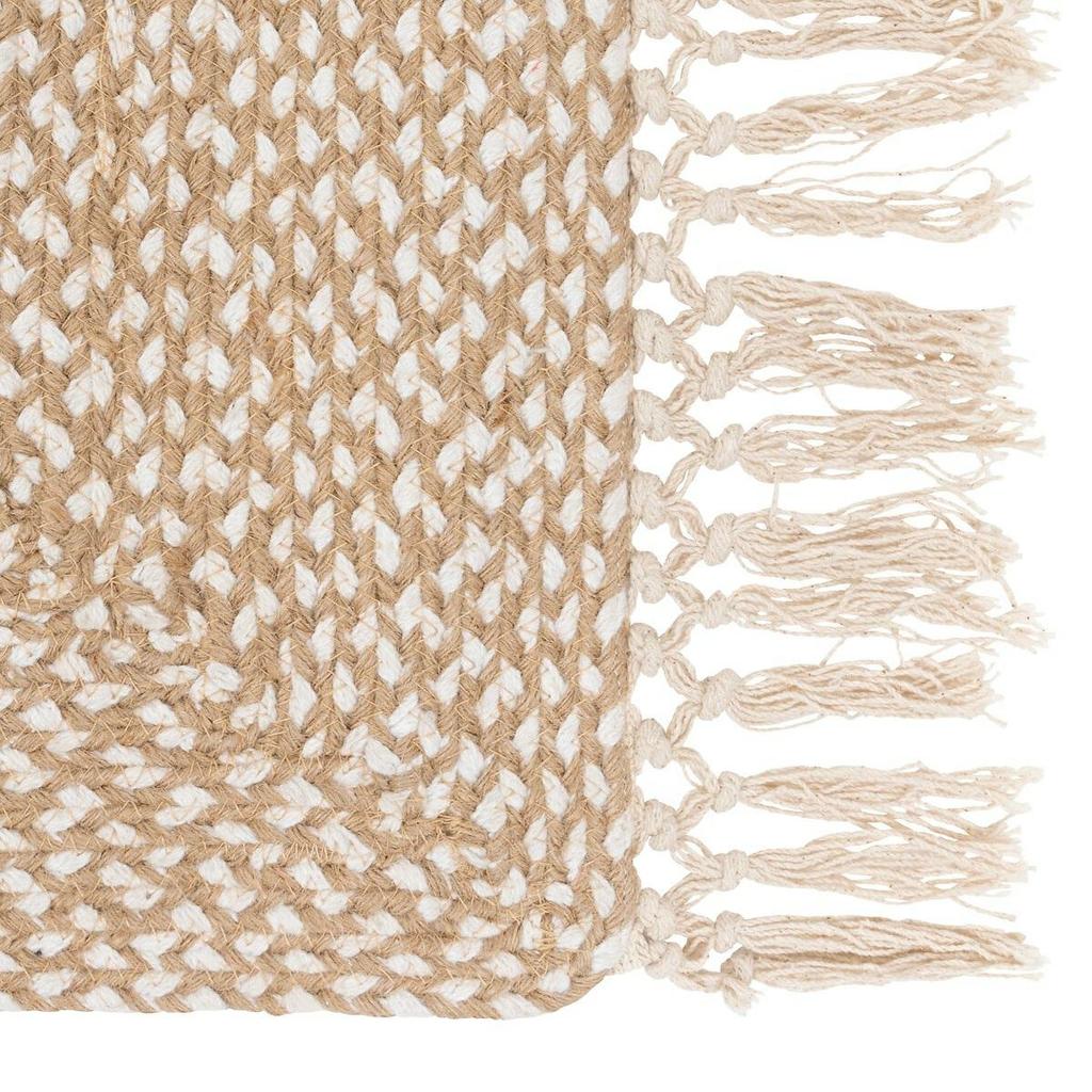 Jyta Natural Rug | White