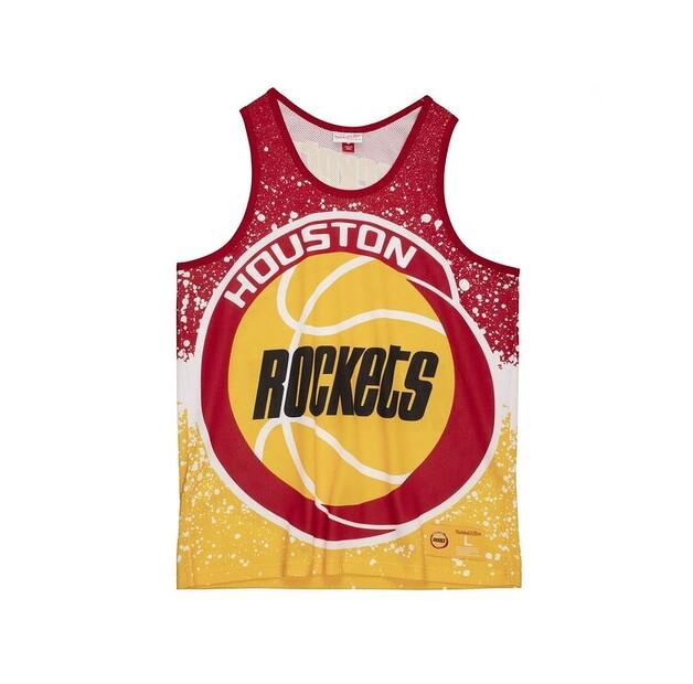 Майка Mitchell & Ness Houston Rockets EU S