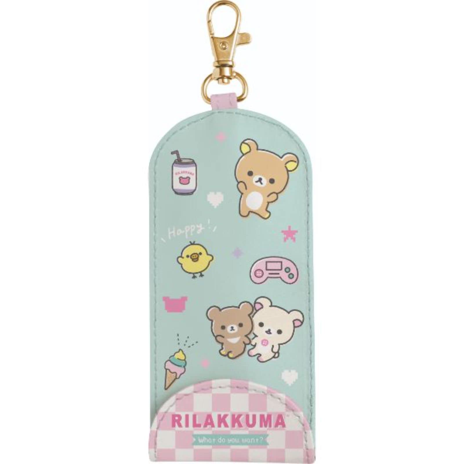 

Rilakkuma Reel Key Case Blue CK67501 San-X синий