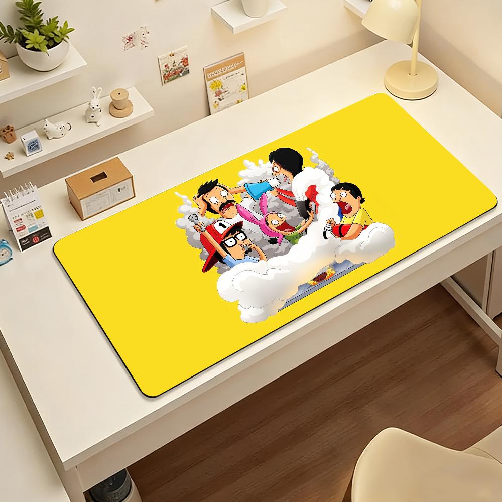 Anime B-Bob's Burgers Mouse Pad Computer Laptop Rubber Non-slip Mouse Mat Mousepad Gamers Decoracion Desk Mat