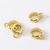 5pcs 10pcs 18K Gold Plated Bails Jewelry Accessories Pendants Bead Separator Charm Holder Jewelry Making Supplies Necklace Bail