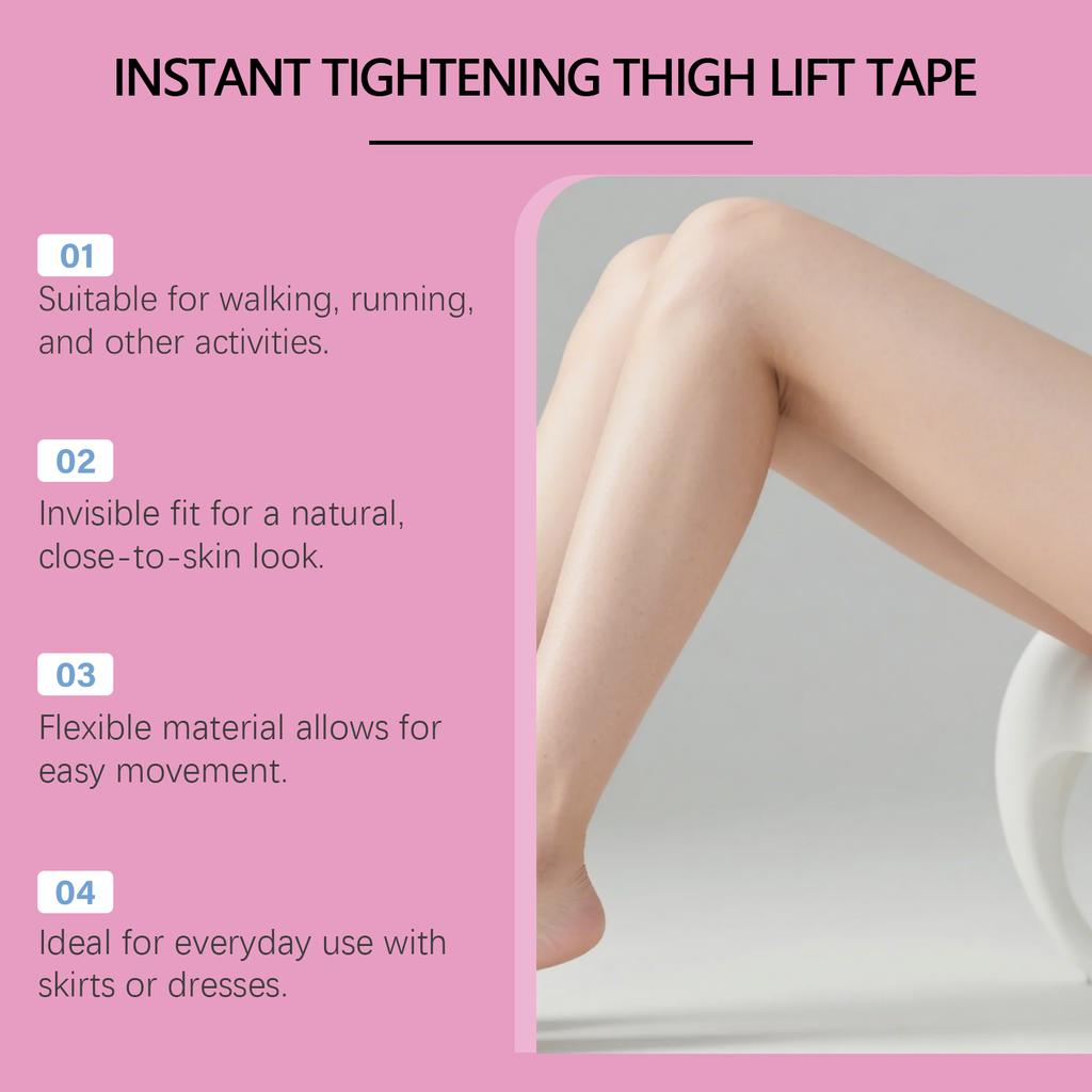 Leg Anti-abrasion Patches Prevent Thigh Friction, Reduce Scratches, Lift And Shape, And Apply Anti-abrasion Patches.