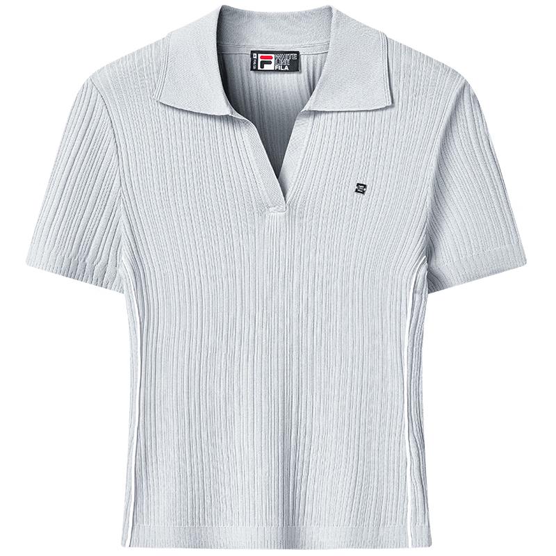 FILA Women s 2026 Summer Short-Sleeve Knitted Top XL