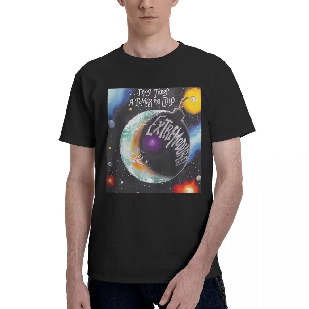 

Extremoduro Cotton Casual Breathable Confortable Printed Oversized TShirt Mens and Womens Clothing Brands Male Wear M